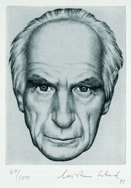 Christian Schad — Selbstportrait