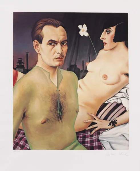 Christian Schad — Selbstbildnis