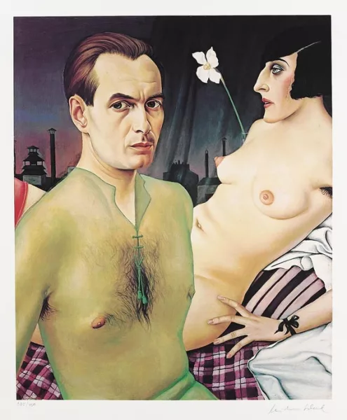 Christian Schad — Selbstbildnis