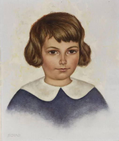 Christian Schad — Kinderbild Dagmar Berhard