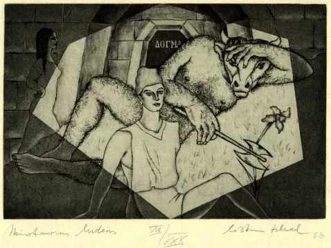 Christian Schad — Minotaurus ludens