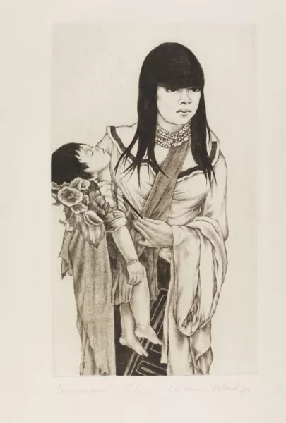 Christian Schad — Peruanerin.