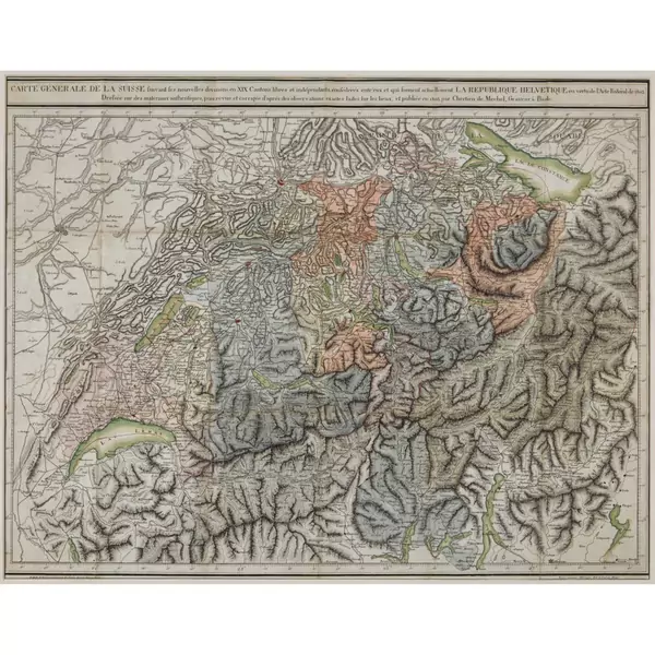 "Carte Générale de la Suisse"