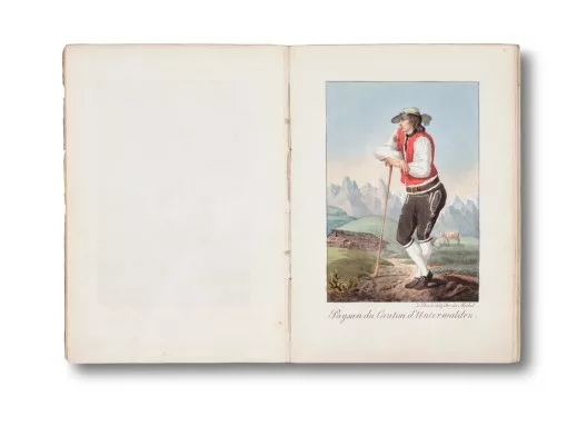Christian von Mechel — Suite de différens costumes de paysans et paysannes de la Suisse