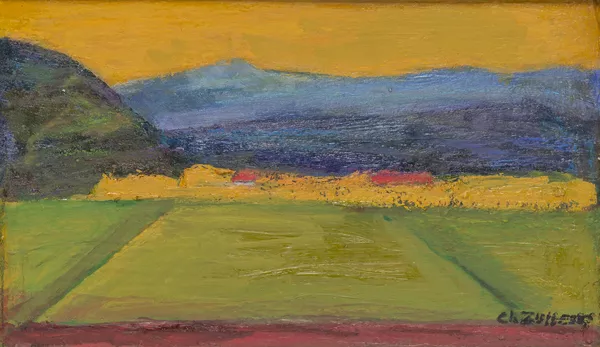 Christiane Zufferey (1920- 2011), "Paysage" — DognyAuction