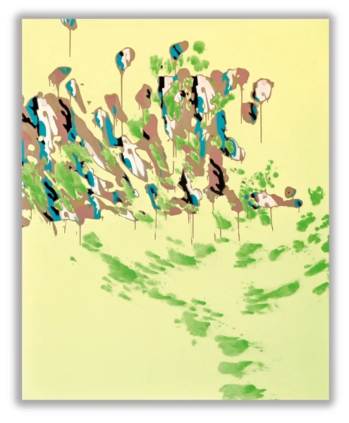 Christine Streuli — Camouflage, 2002