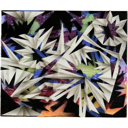 Christine Streuli — Gewitternacht 1 — Galerie Kornfeld