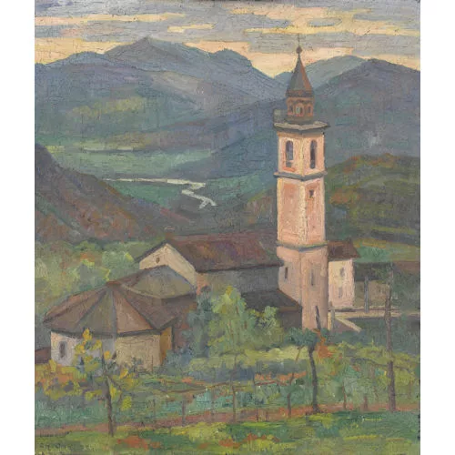 Christoph Oehler — "Kirche von Bedigliora".