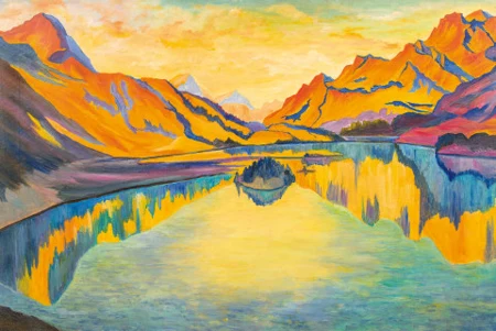 Silsersee Richtung Maloja, 1930