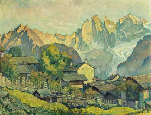 CLARA PORGES — Soglio in Graubünden. — Koller Auktionen