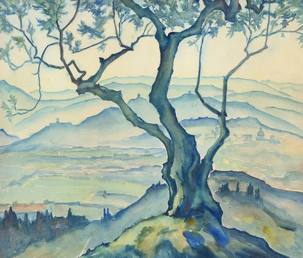 Clara Porges — Blick auf Florenz, um 1920
