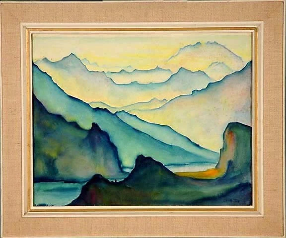 Clara Porges — Berglandschaft
