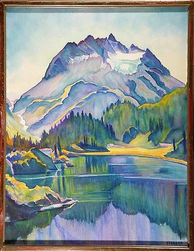 Clara Porges — Lago di Cavloccia und Monte del Forno (Engadin)