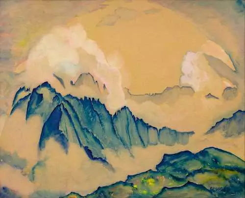 CLARA PORGES — The Alps. — Koller Auktionen