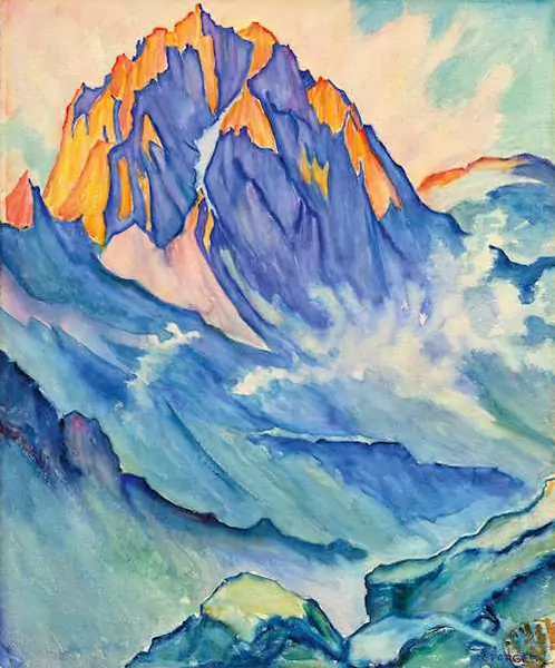 CLARA PORGES — Piz Lagrev. — Koller Auktionen