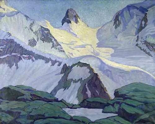 CLARA PORGES — Ansicht auf Crast'Agüzza. 1913. — Koller Auktionen