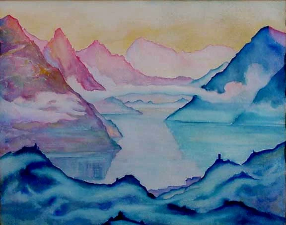 Clara Porges — Seelandschaft