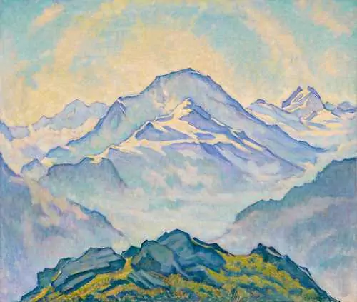 CLARA PORGES — View of the Bernina range. — Koller Auktionen