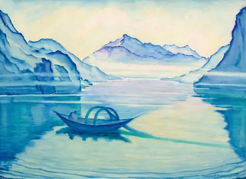 CLARA PORGES — Barke auf dem Luganersee. — Koller Auktionen