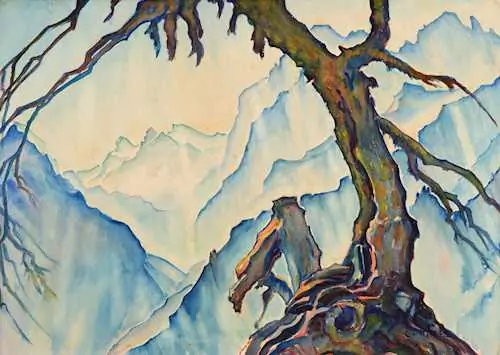 CLARA PORGES — Bergell mountains. — Koller Auktionen
