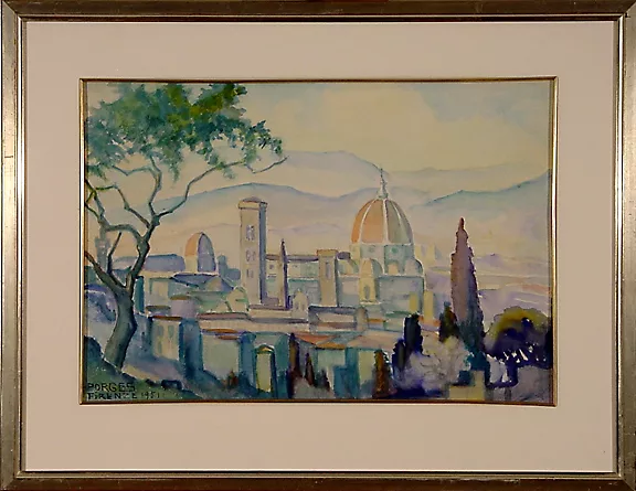 Clara Porges — Firenze, 1951; Küste von Alassio
