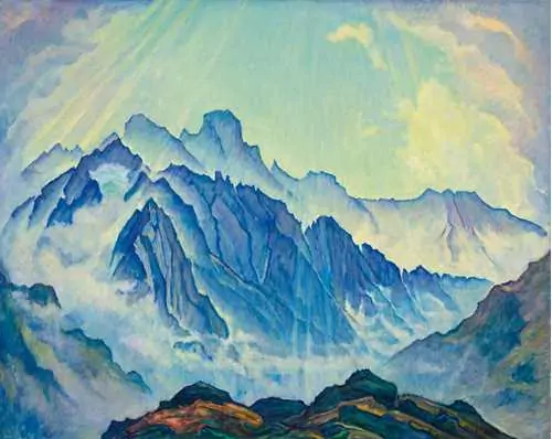 CLARA PORGES — Bergell mountains. — Koller Auktionen