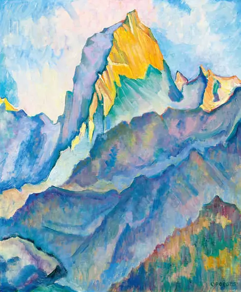 CLARA PORGES — Sciora Group, Val Bregaglia. — Koller Auktionen