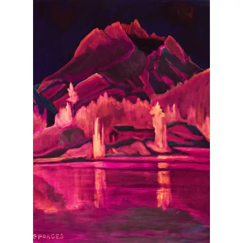 Clara Porges — Der Silvaplanersee.