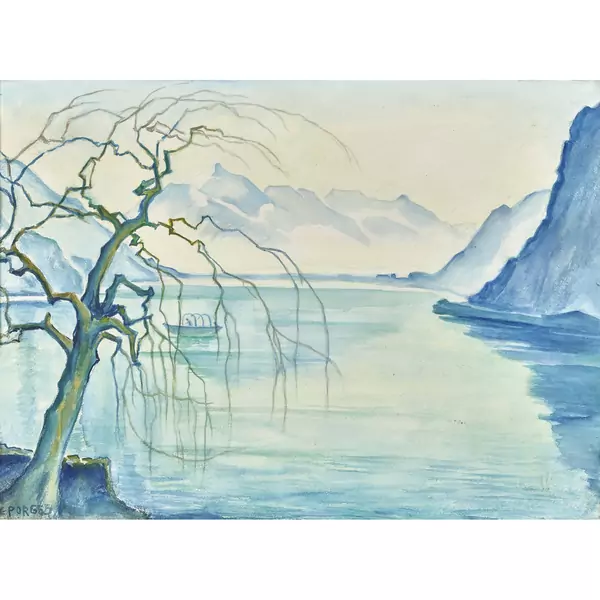 Lago di Lugano vom Parco Ciani aus
