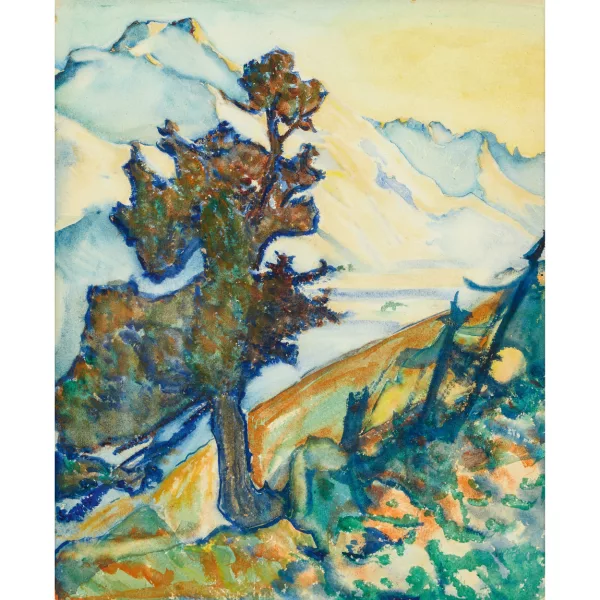 Clara Porges — "Piz la Margna".