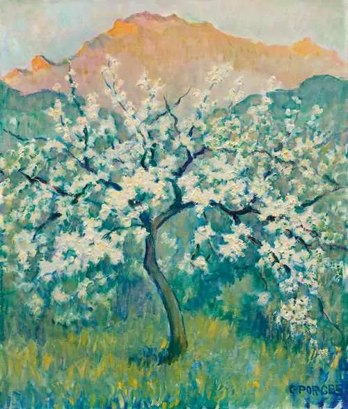 CLARA PORGES — Blossoming tree. — Koller Auktionen