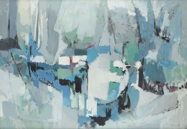Claude Frossard — Paysage abstrait