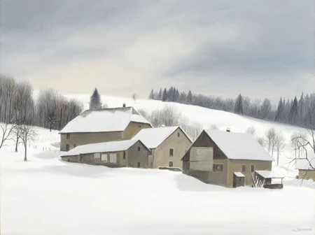 Hameau près d'Evire (Savoie)