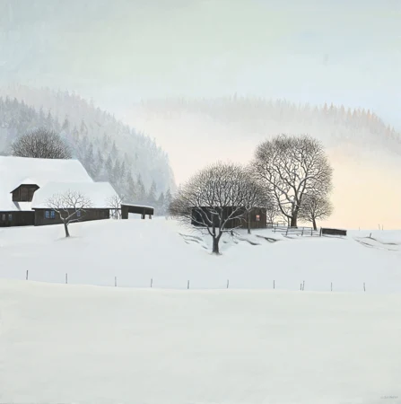 Paysage enneigé