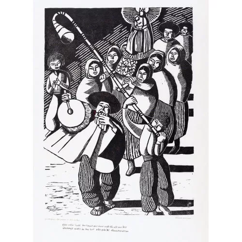 Clément Moreau — "Prozession der Indios in den Anden".