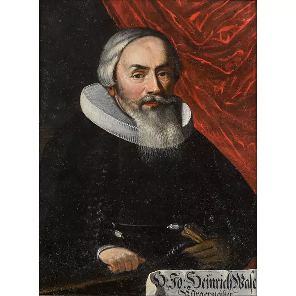Porträt des Bürgermeisters Johann Heinrich Waser (1600-1669)