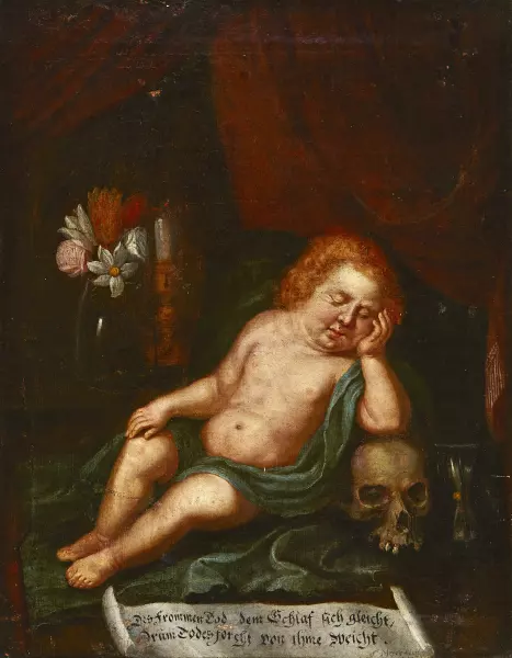 Schlafender Putto