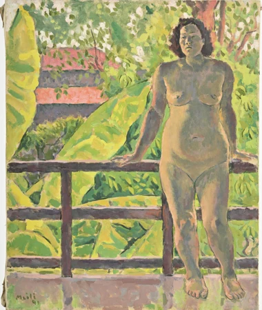Femme nue debout