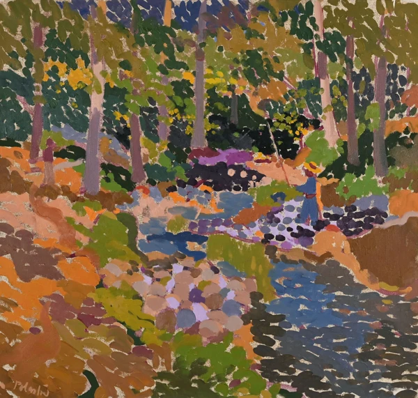 Constantin Polastri — Fischer am Waldwehr