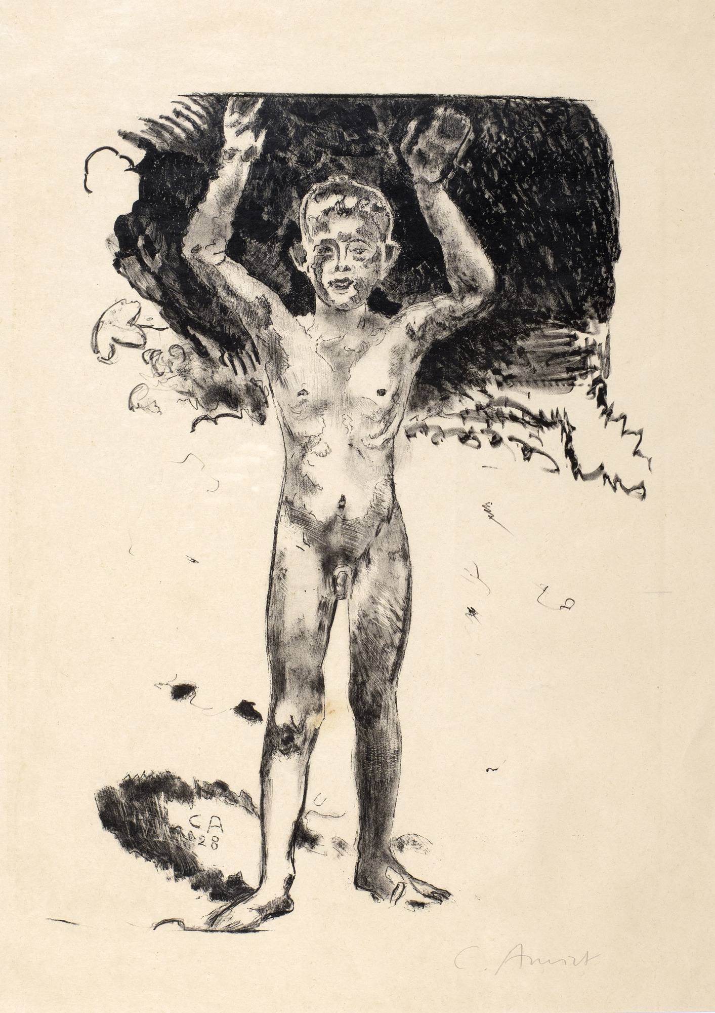 Blatt auf Weihnachten 1926, 1926