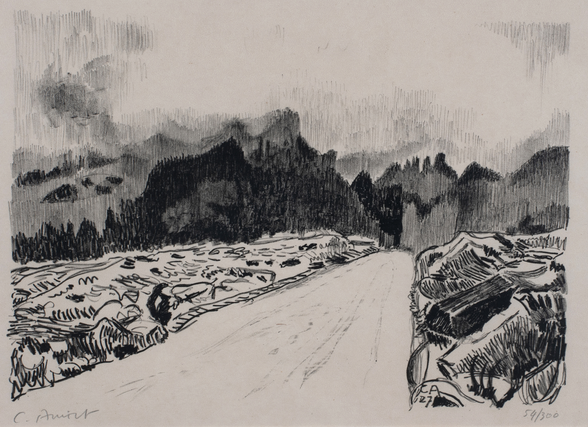 3 Blätter: Landschaften