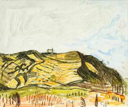 CUNO AMIET — Monte Spineto. 1927. — Koller Auktionen