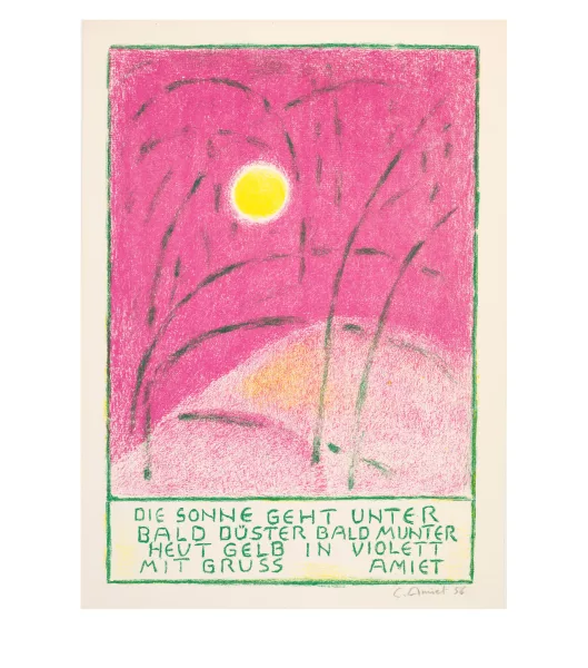 Cuno Amiet — Sammelnummer von 3 Neujahrsblättern