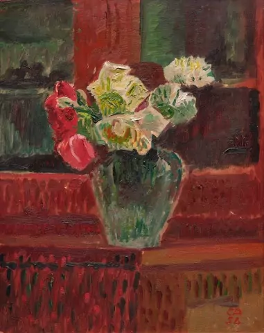 Blumenstillleben, 1954