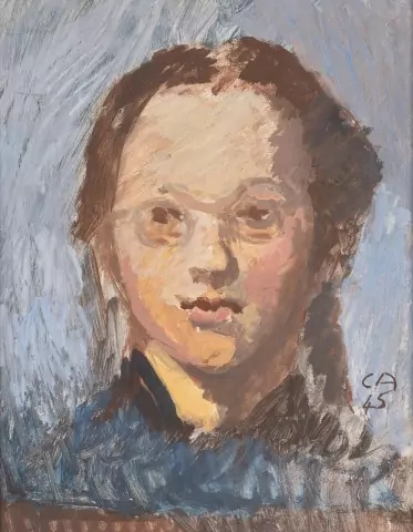 Bildnis eines jungen Mädchens, 1945