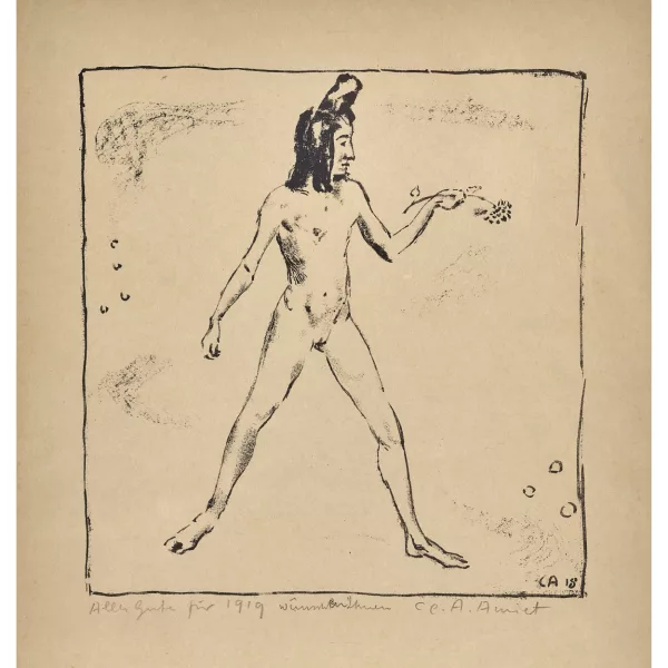 Cuno Amiet — "Die Freude".