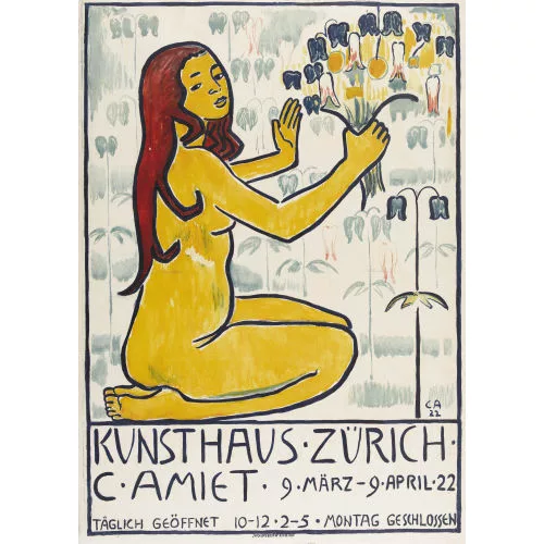 Cuno Amiet — "Kunstausstellung Zürich 1922".