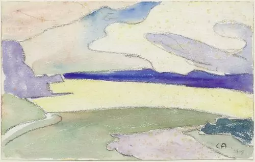 CUNO AMIET — Maloja. 1908. — Koller Auktionen