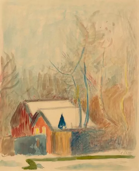 CUNO AMIET — Garten auf der Oschwand. 1955. — Koller Auktionen