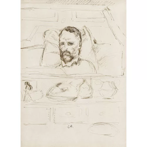 Cuno Amiet — Selbstporträt.
